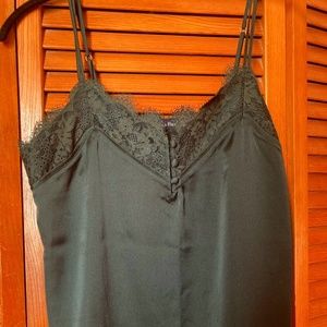 Abercrombie & Fitch Forest Green Camisole Top - Size XS